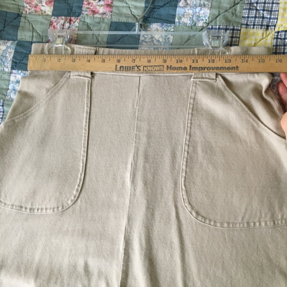 Garnet Hill Cotton Mini Skirt, Size 10 - Picture 5 of 8